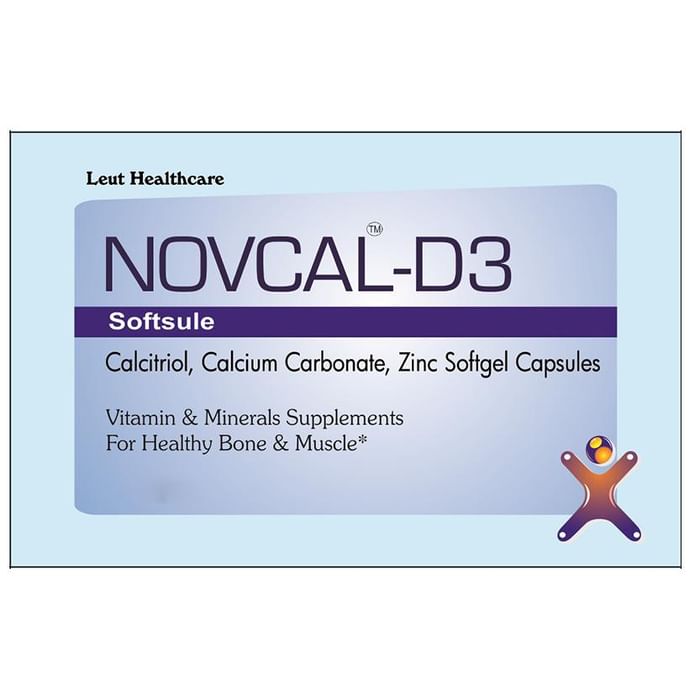Novcal-D3 Softgel Capsule - Classic Derma