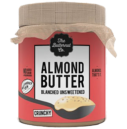 The Butternut Co. Almond Butter Blanched Unsweetened Crunchy - Classic Derma