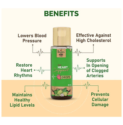 The Dave's Noni Heart Support Drops (30ml Each)