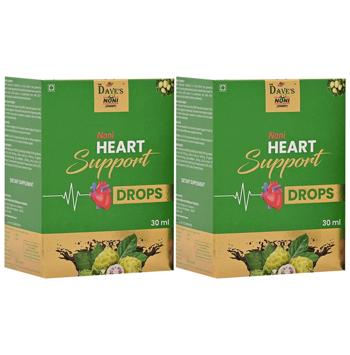The Dave's Noni Heart Support Drops (30ml Each) - Classic Derma