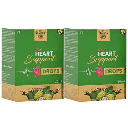 The Dave's Noni Heart Support Drops (30ml Each) - Classic Derma