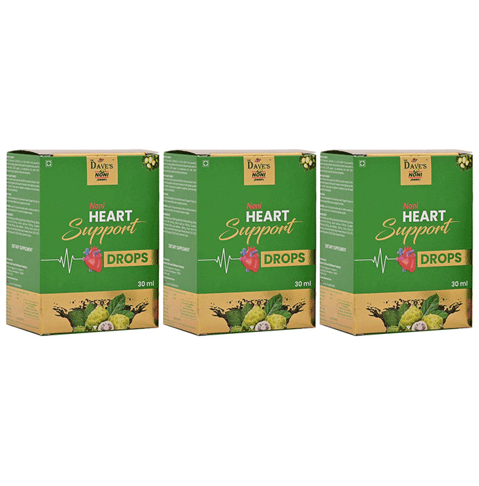 The Dave's Noni Heart Support Drops (30ml Each) - Classic Derma