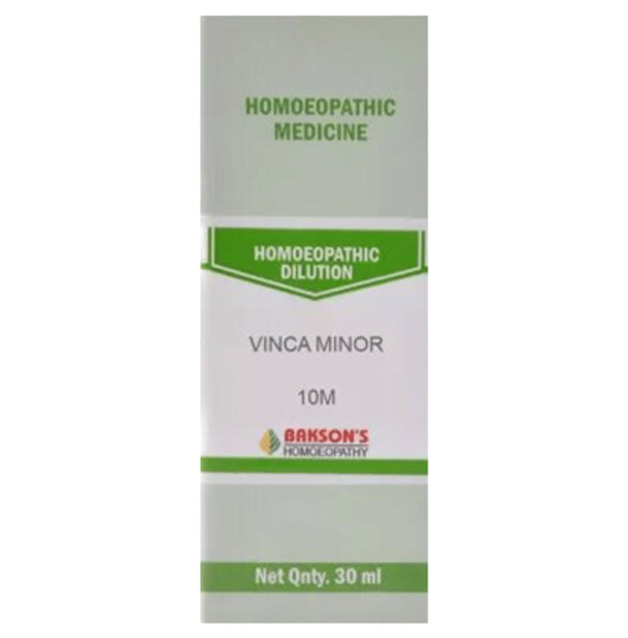 Bakson's Homeopathy Vinca Minor Dilution 10M - Classic Derma