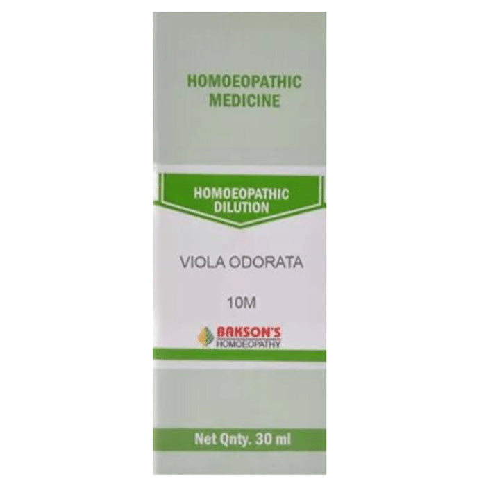 Bakson's Homeopathy Viola Odorata Dilution 10M - Classic Derma