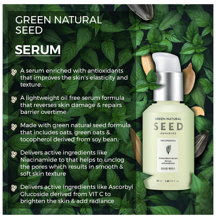 The Face Shop Green Natural Seed Advanced Antioxidant Serum