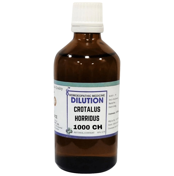 LDD Bioscience Crotalus Horridus Dilution 1000 CH - Classic Derma