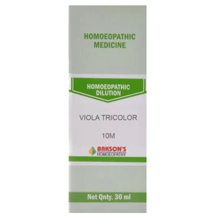Bakson's Homeopathy Viola Tricolor Dilution 10M - Classic Derma