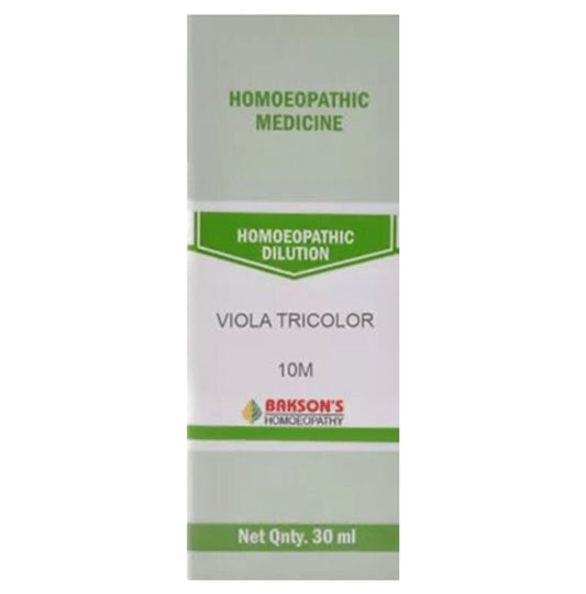 Bakson's Homeopathy Viola Tricolor Dilution 10M - Classic Derma