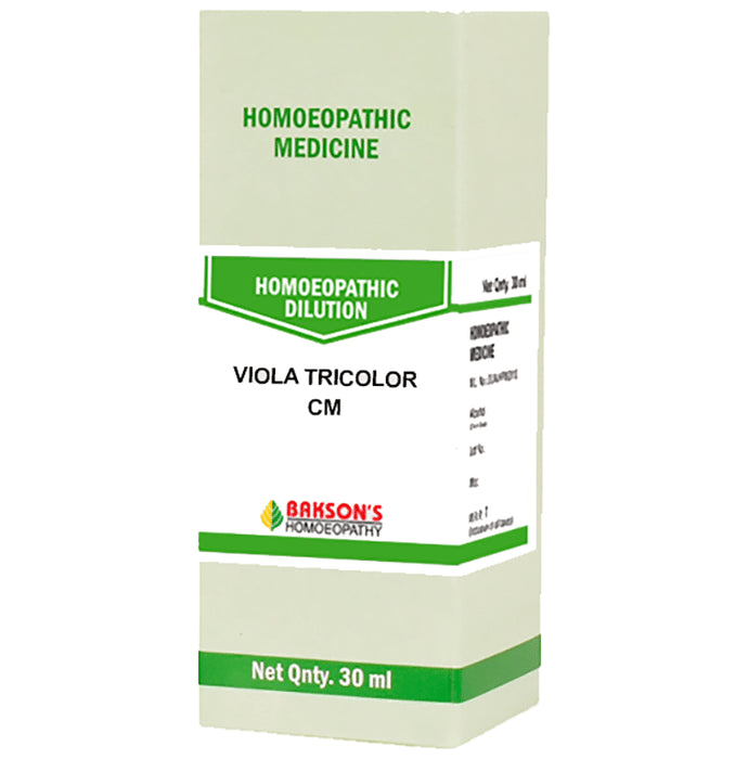 Bakson's Homeopathy Viola Tricolor Dilution CM - Classic Derma