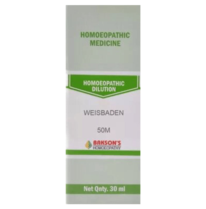 Bakson's Homeopathy Weisbaden Dilution 50M - Classic Derma