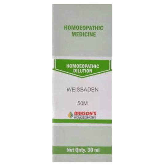 Bakson's Homeopathy Weisbaden Dilution 50M - Classic Derma