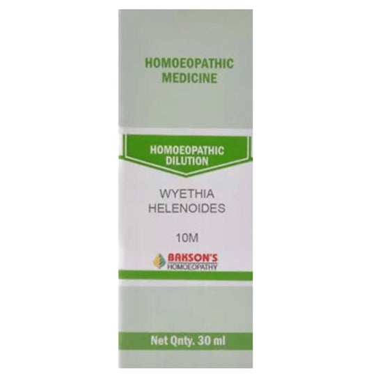 Bakson's Homeopathy Wyethia Helenoides Dilution 10M - Classic Derma