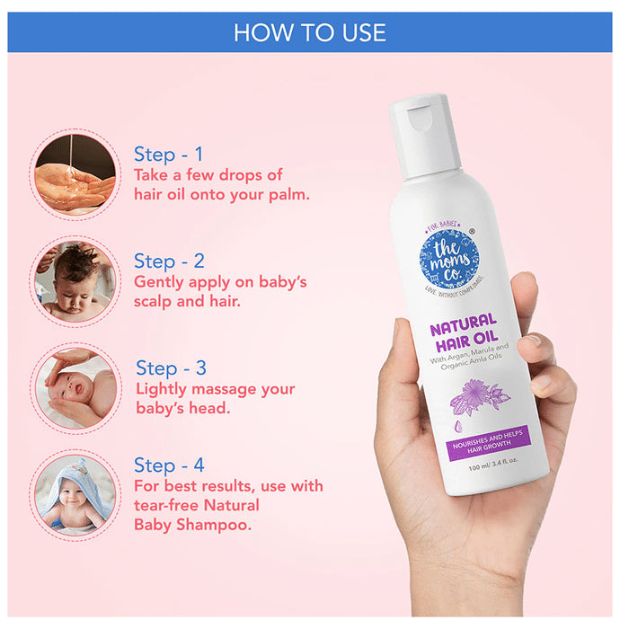 The Moms Co. Natural Hair Oil