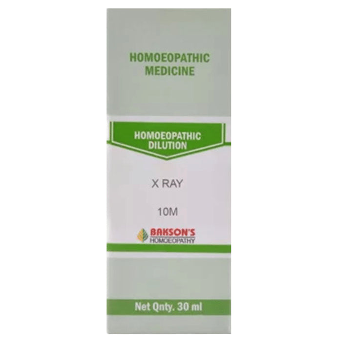 Bakson's Homeopathy X Ray Dilution 10M - Classic Derma