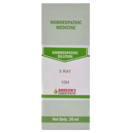 Bakson's Homeopathy X Ray Dilution 10M - Classic Derma