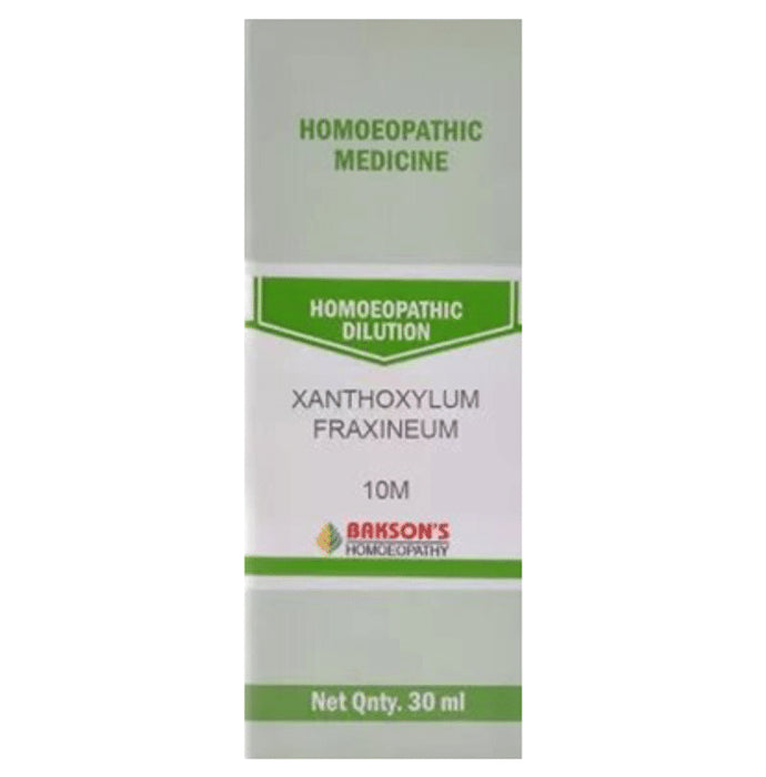 Bakson's Homeopathy Xanthoxylum Fraxineum Dilution 10M - Classic Derma