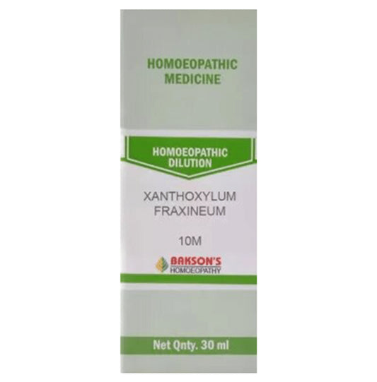 Bakson's Homeopathy Xanthoxylum Fraxineum Dilution 10M - Classic Derma