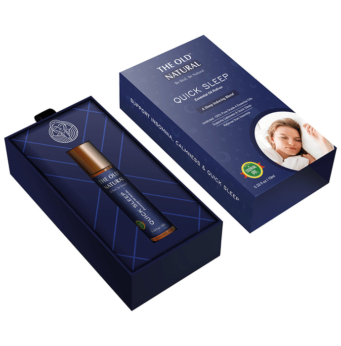 The Old Natural Quick Sleep Essential Oil Roll-On for Instant Sleep