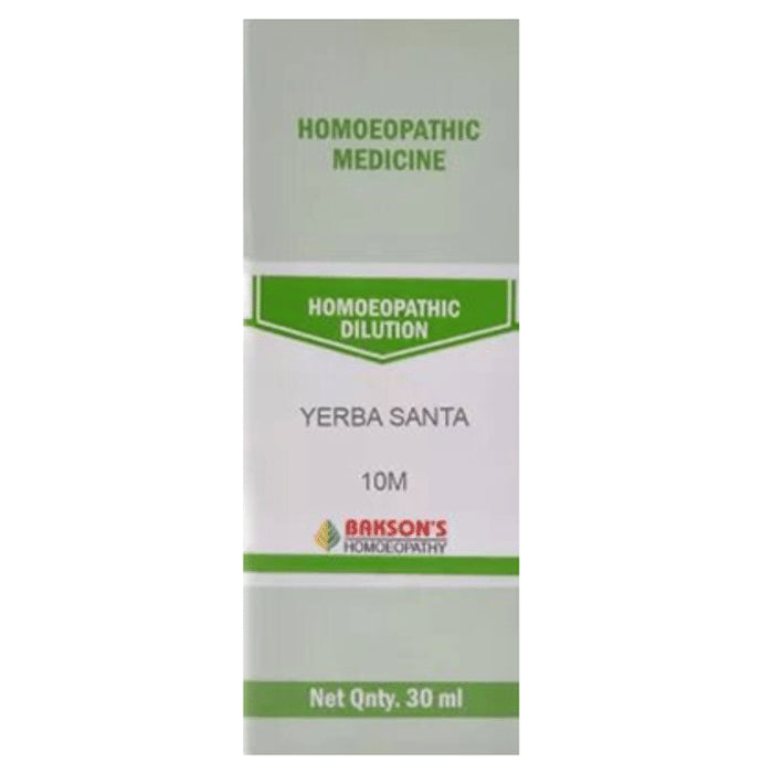 Bakson's Homeopathy Yerba Santa Dilution 10M - Classic Derma