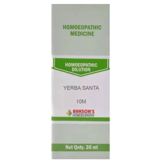 Bakson's Homeopathy Yerba Santa Dilution 10M - Classic Derma