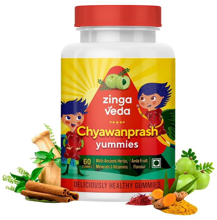 Zingaveda Chyawanprash Yummies Amla Fruit - Classic Derma