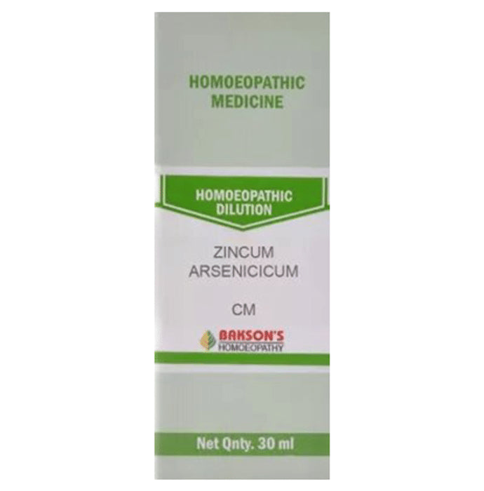 Bakson's Homeopathy Zincum Arsenicicum Dilution CM - Classic Derma