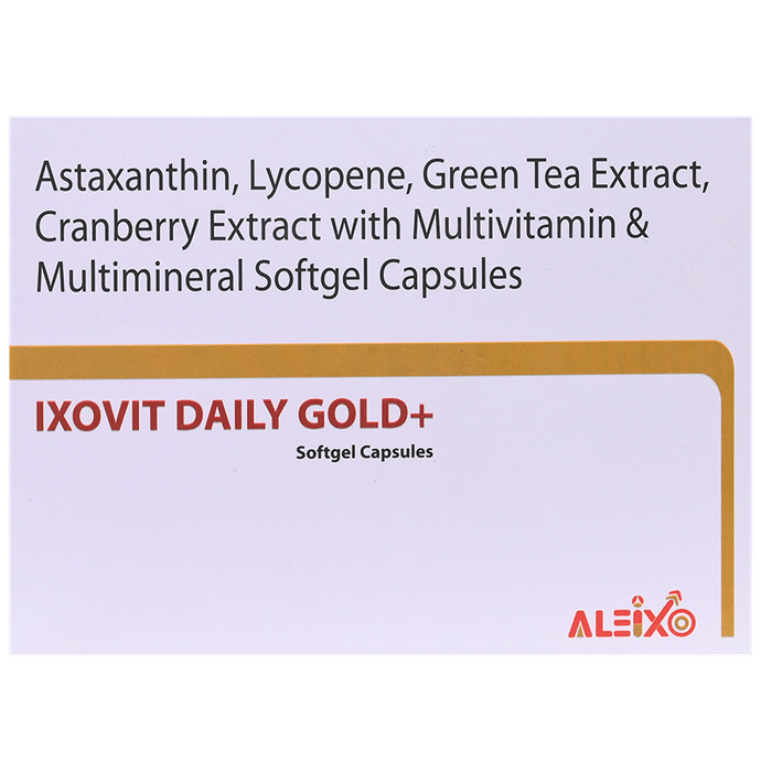Ixovit Daily Gold + Softgel Capsule - Classic Derma