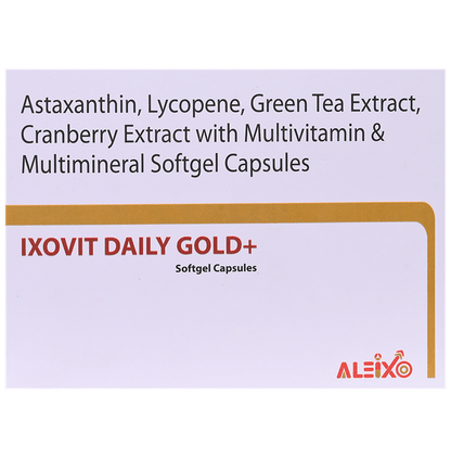Ixovit Daily Gold + Softgel Capsule - Classic Derma