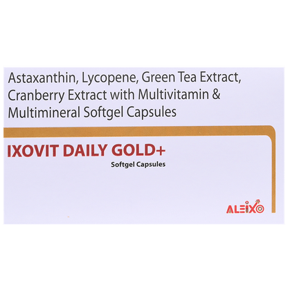 Ixovit Daily Gold + Softgel Capsule