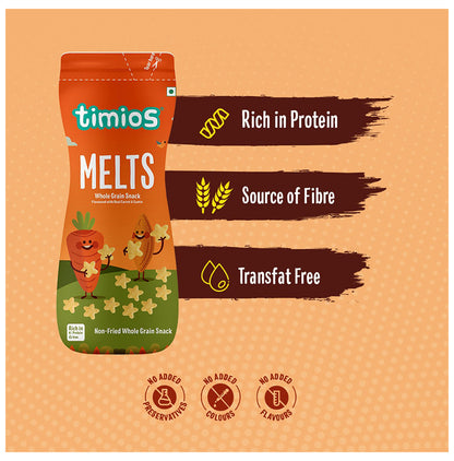 Timios Combo Pack of MELTS Carrot Cumin and Zookers Cherry Bits
