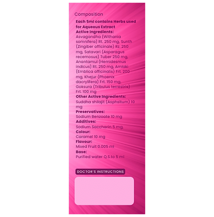 Mercuris + Ayurvedic VitaSup Multivitamin Tonic Mix Fruit Sugar Free
