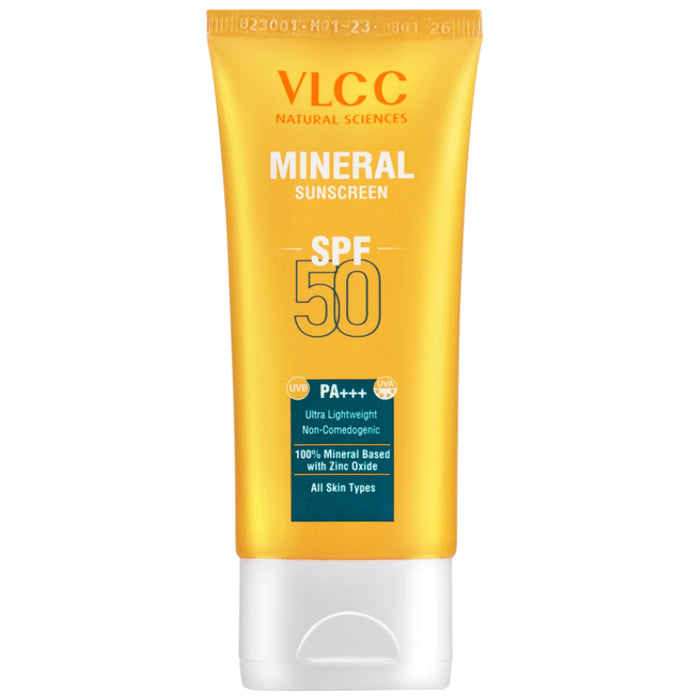 Buy VLCC Mineral Sunscreen SPF 50 PA+++ Cream Online| Classic Derma ...