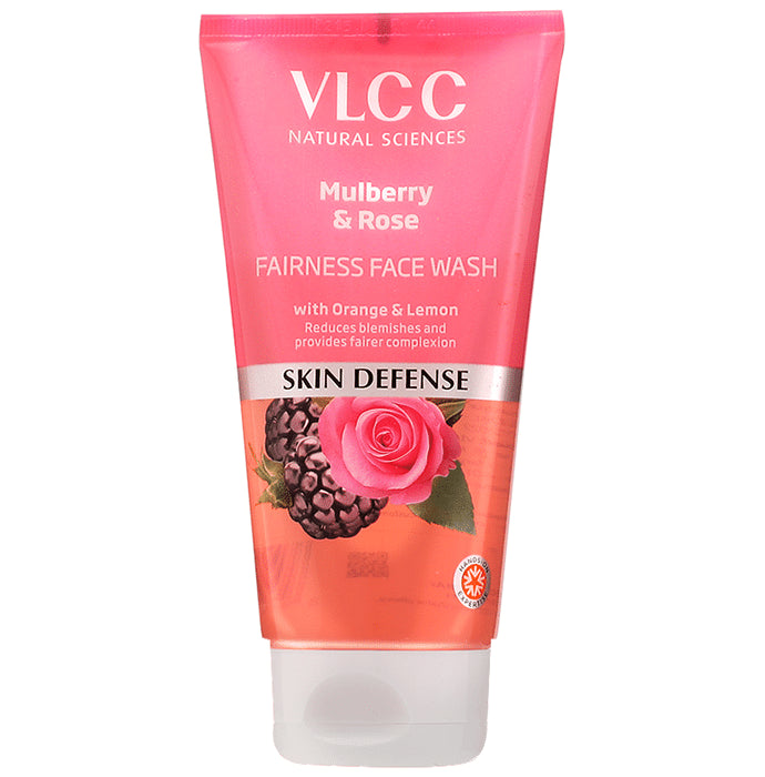 VLCC Mulberry & Rose Face Wash 150ml Each (Buy 1 Get 1 Free) - Classic Derma