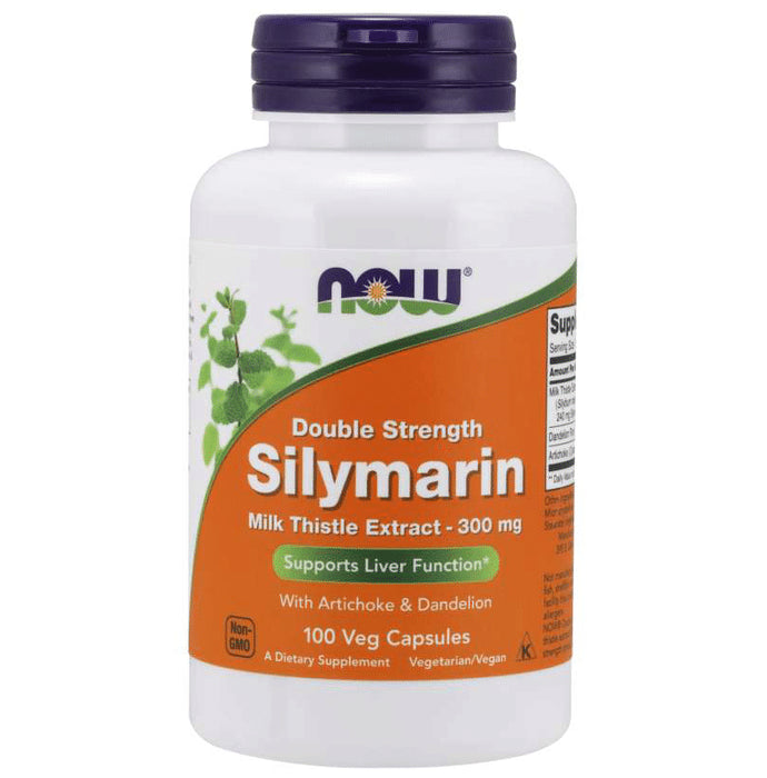 Now Foods Double Strength Silymarin Veg Capsule - Classic Derma