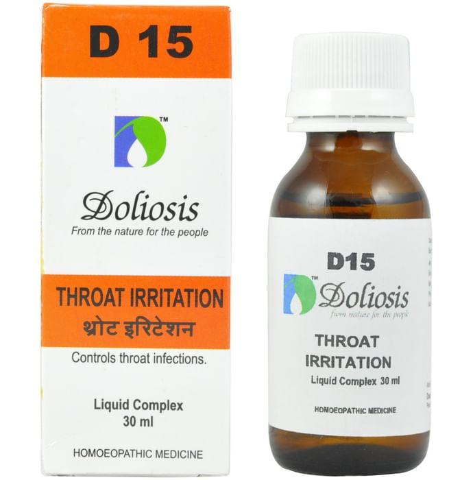 Doliosis D15 Throat Irritation Drop - Classic Derma