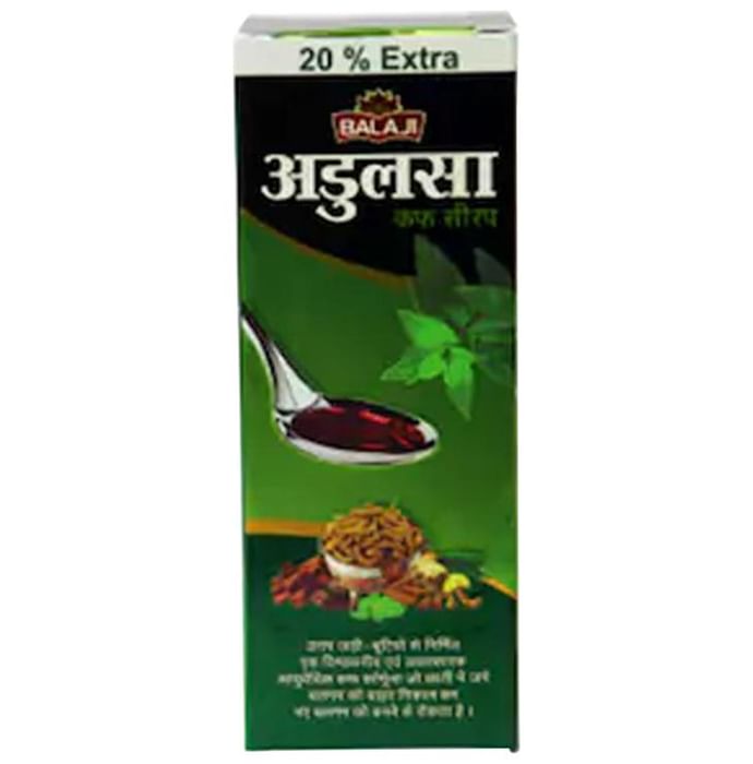 Balaji Adulsa Cough Syrup - Classic Derma