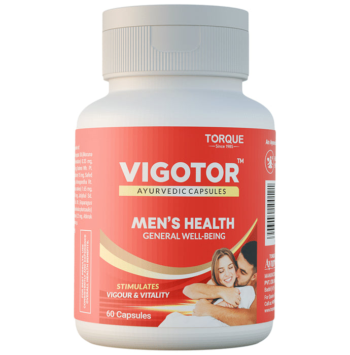 Torque Vigotor Men's Health General Well Being Capsule - Classic Derma