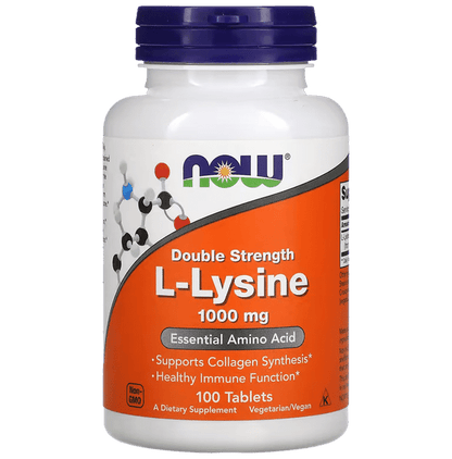 Now Foods L-Lysine 1000mg Tablet