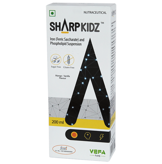 Buy SharpKidz Oral Suspension Mango Vanilla Online | Classic Derma ...