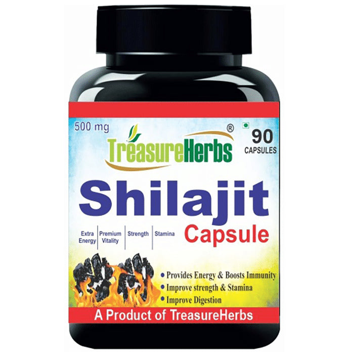 TreasureHerbs Shilajit Capsule - Classic Derma