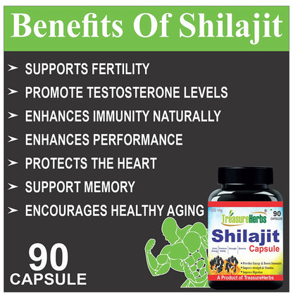 TreasureHerbs Shilajit Capsule