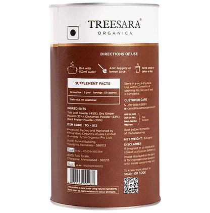 Treesara Organica All Natural Immunity Kadha Powder