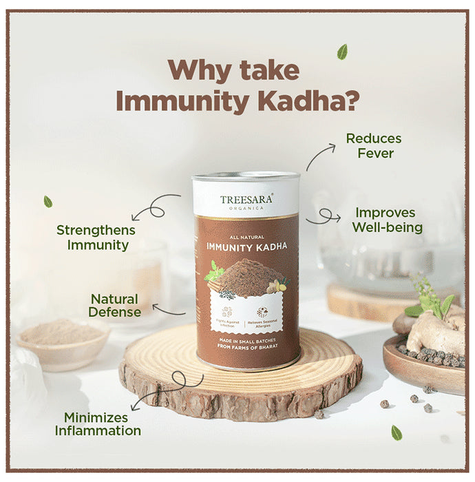 Treesara Organica All Natural Immunity Kadha Powder