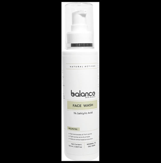 Balance Skin Science 1% Salicylic Acid Face Wash - Classic Derma
