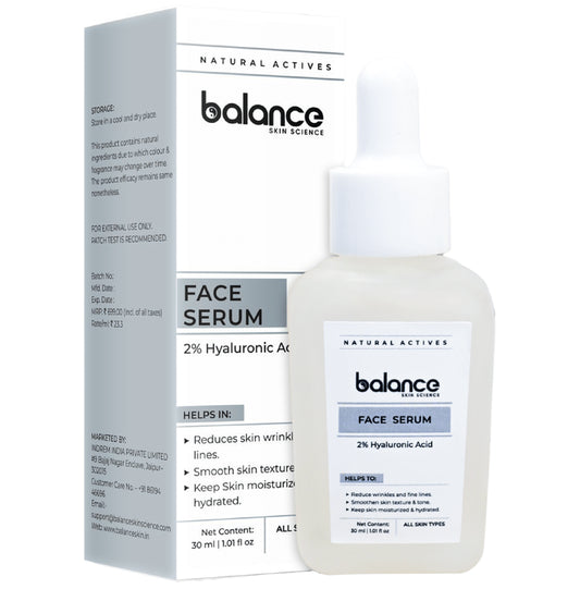 Balance Skin Science 2% Hyaluronic Acid Face Serum - Classic Derma