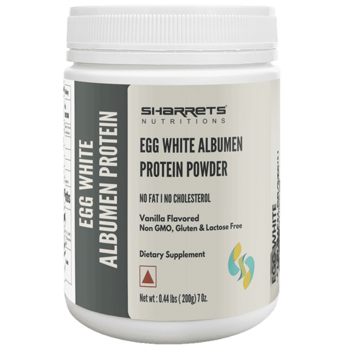 Sharrets Egg White Albumen Protein Vanilla Powder - Classic Derma