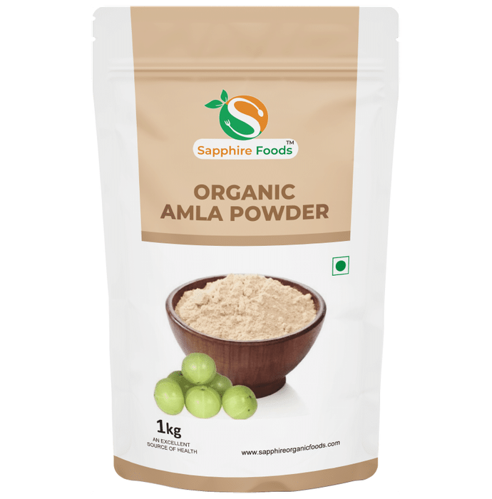 Sapphire Foods Organic Amla Powder - Classic Derma