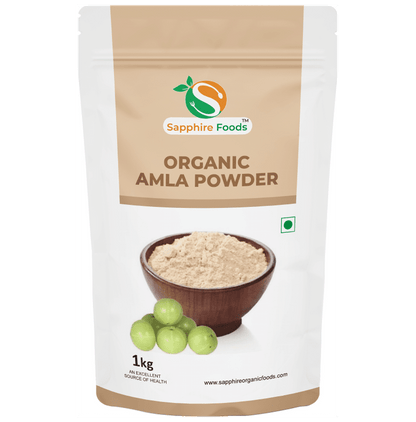Sapphire Foods Organic Amla Powder - Classic Derma