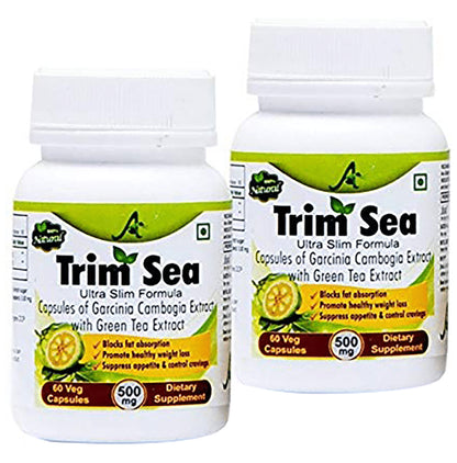 Trim Sea Ultra Slim Formula Veg Capsule (60 Each) - Classic Derma