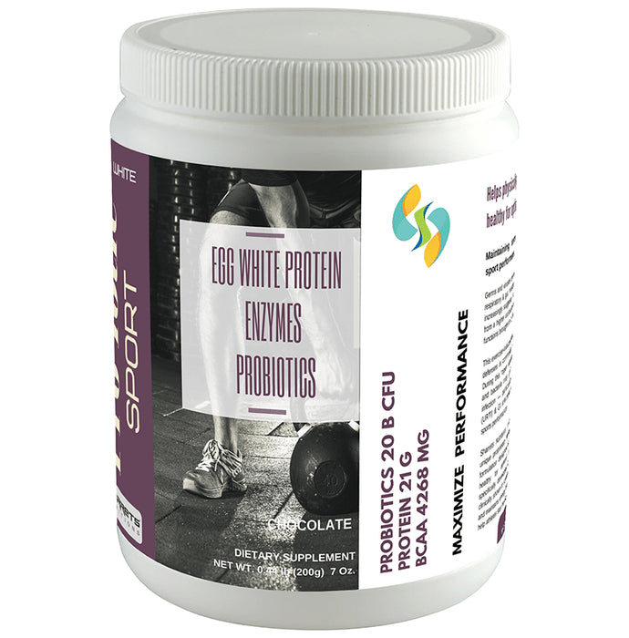 Sharrets Nutritions Egg White Protein Enzymes Probiotics Chocolate - Classic Derma